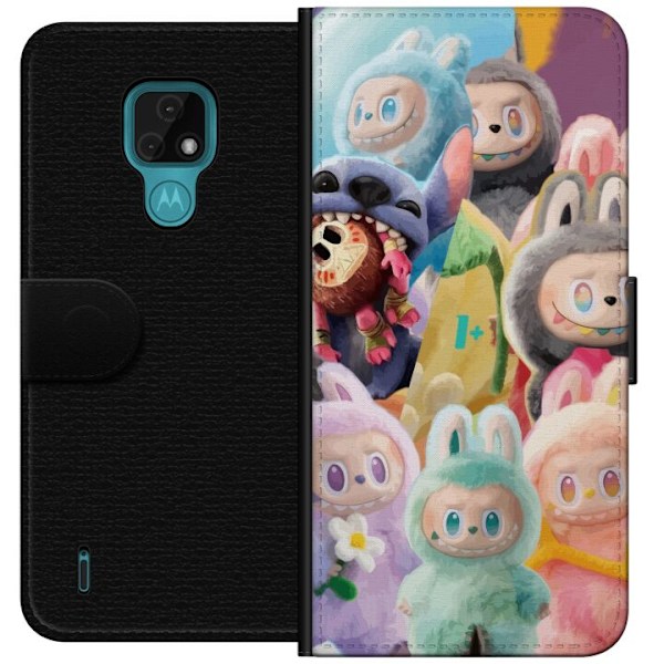 Motorola Moto E7 Tegnebogsetui stor