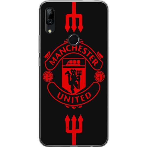 Huawei P Smart Z Genomskinligt Skal ManchesterUnited