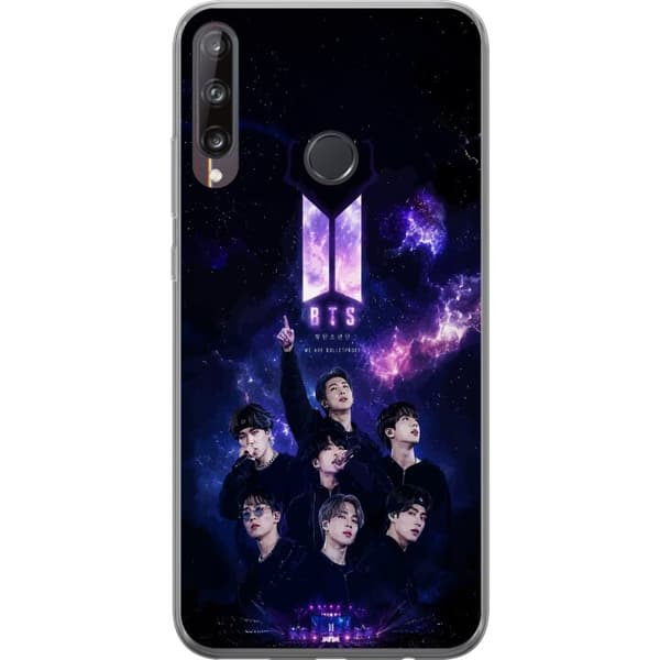 Kompatibelt Mobildeksel til Huawei P40 lite E BTS lila