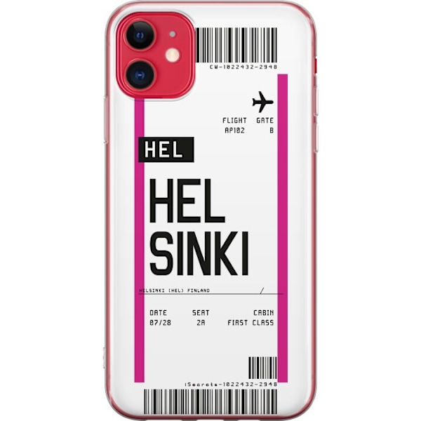 Apple iPhone 11 Läpinäkyvä kuori Helsinki