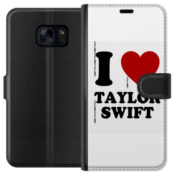 Samsung Galaxy S7 Lompakkokotelo Taylor Swift