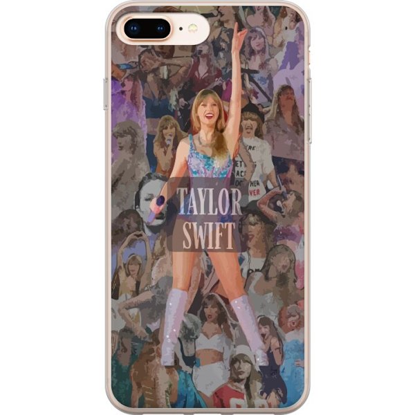 Apple iPhone 8 Plus Läpinäkyvä kuori Taylor Swift