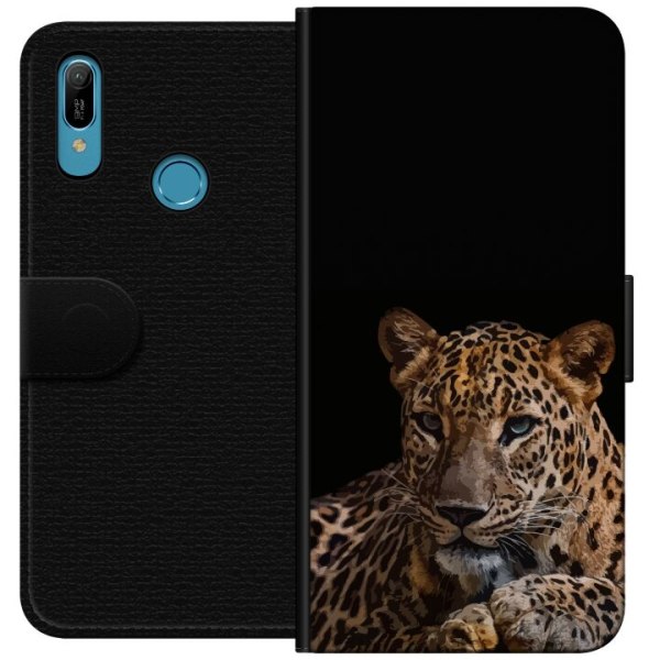 Huawei Y6 (2019) Plånboksfodral Leopard