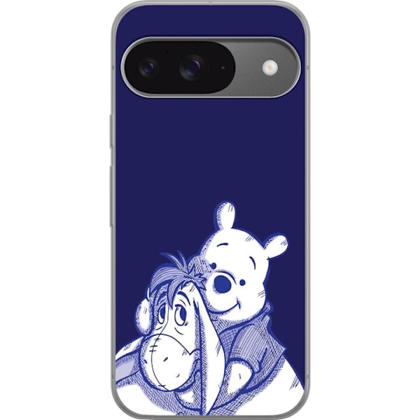 Google Pixel 9 Pro Gennemsigtig cover Nalle Puh & Ior