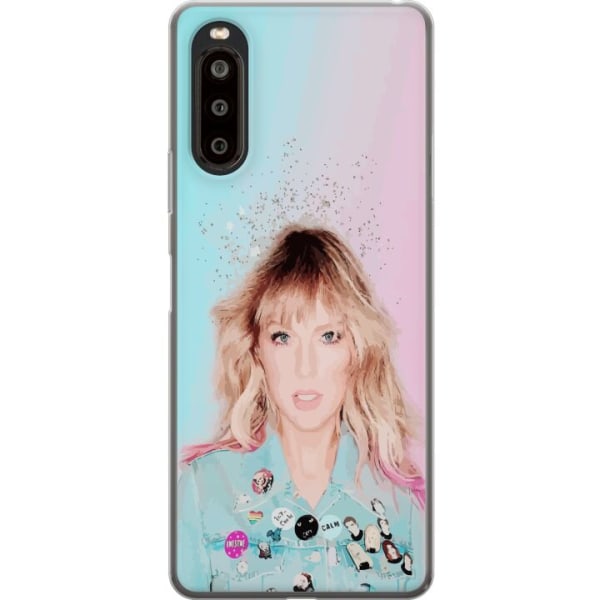 Sony Xperia 10 II Gennemsigtig cover Taylor Swift Poesi