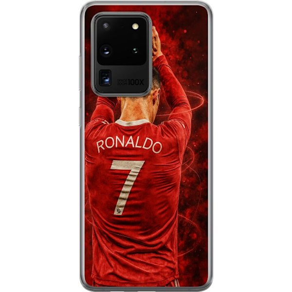Samsung Galaxy S20 Ultra Gennemsigtig cover Ronaldo