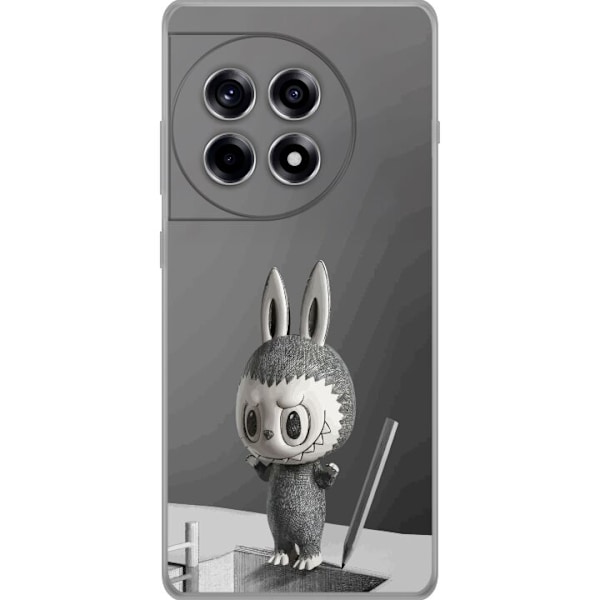 OnePlus 12R Läpinäkyvä kuori Pop Mart MEGA LABUBU LABUBU Sketch 1000%