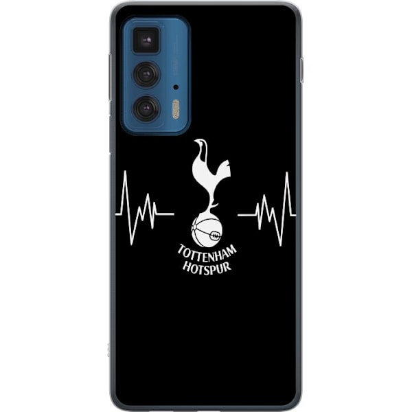 Motorola Edge 20 Pro Gennemsigtig cover Tottenham Hotspur