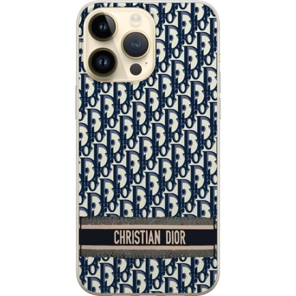 Apple iPhone 14 Pro Max Gennemsigtig cover Christian Dior