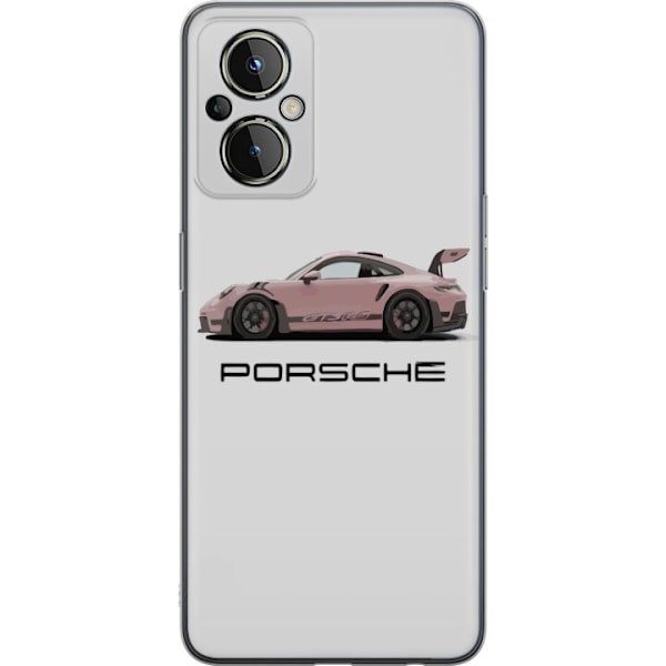 OnePlus Nord N20 5G Gennemsigtig cover Porsche 911 Pink