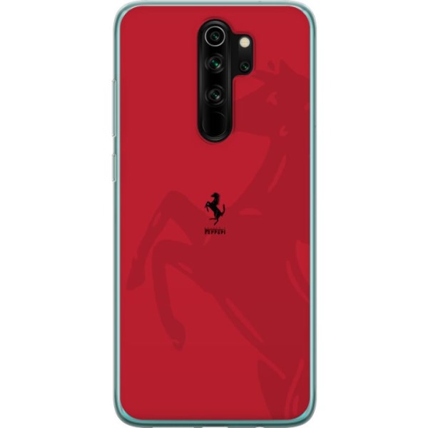 Xiaomi Redmi Note 8 Pro  Gennemsigtig cover Ferrari