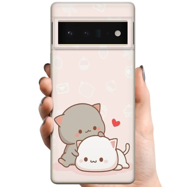 Google Pixel 6 Pro TPU Mobilskal Kawaii