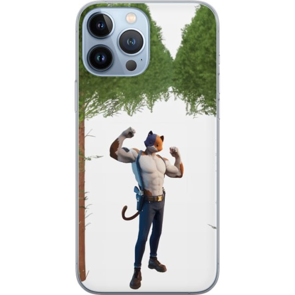 Apple iPhone 13 Pro Max Gennemsigtig cover Fortnite - Meowscle