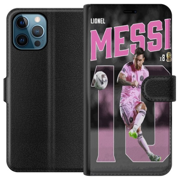 Apple iPhone 12 Pro Max Tegnebogsetui Lionel Messi
