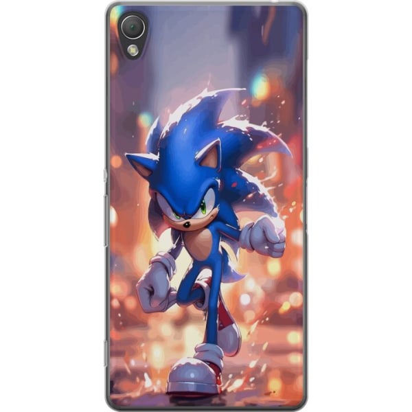 Sony Xperia Z3 Gennemsigtig cover Sonic