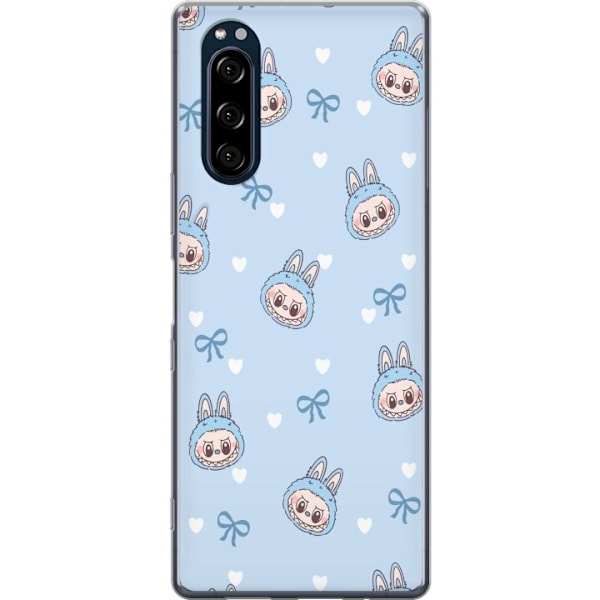 Sony Xperia 5 Läpinäkyvä kuori Labubu Tuli Henki