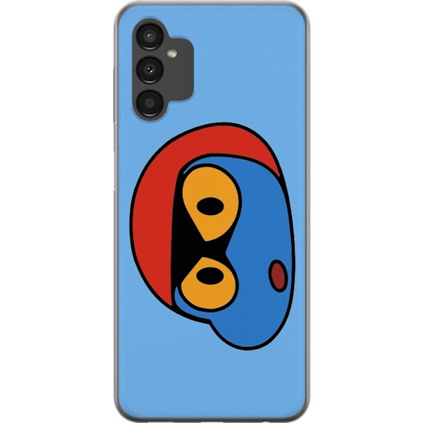 Samsung Galaxy A04s Läpinäkyvä kuori Bold Bot Head