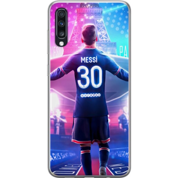 Samsung Galaxy A70 Gennemsigtig cover Messi