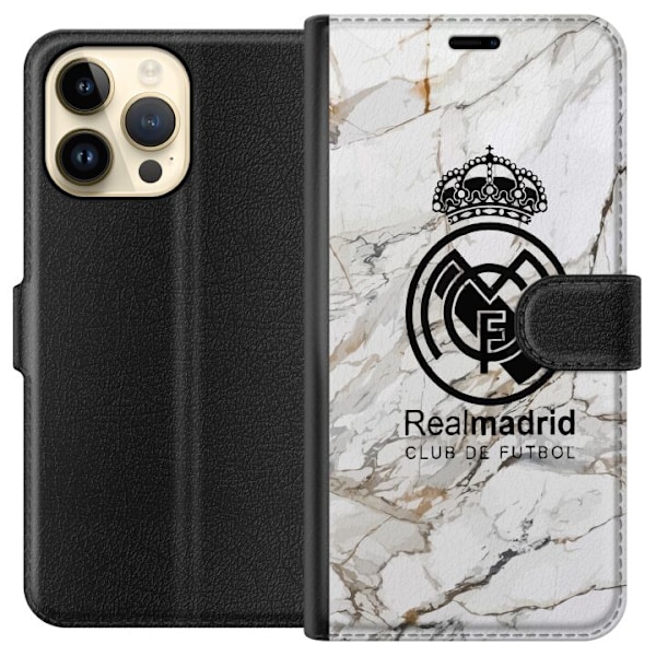 Apple iPhone 14 Pro Max Lommeboketui Real Madrid