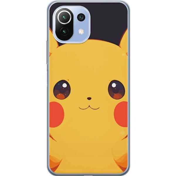 Xiaomi Mi 11 Lite Gennemsigtig cover Pikachu