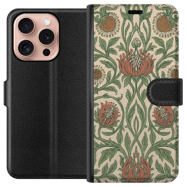 Apple iPhone 16 Pro Plånboksfodral Petal Details