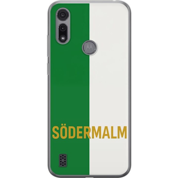 Motorola Moto E6i Läpinäkyvä kuori Södermalm - jalkapallo