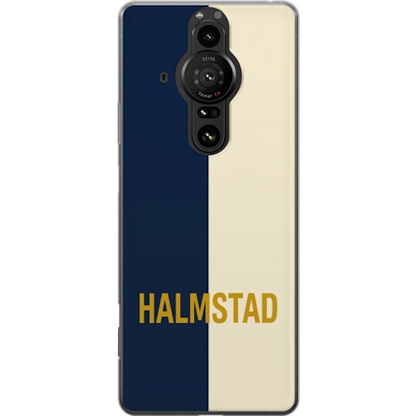 Sony Xperia Pro-I Läpinäkyvä kuori Halmstad – Jalkapallo