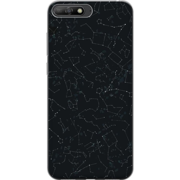 Huawei Y6 (2018) Gennemsigtig cover Stjerneklar himmel