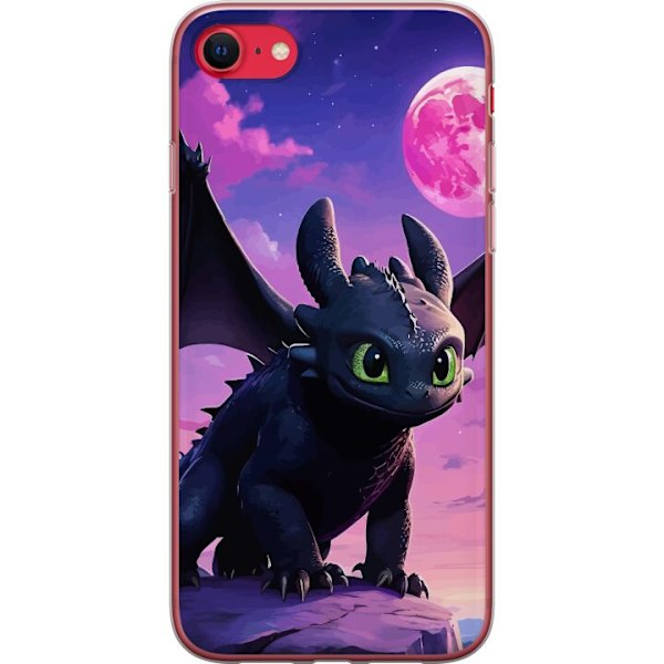 Apple iPhone 8 Genomskinligt Skal How to Train Your Dragon (Draktränaren)