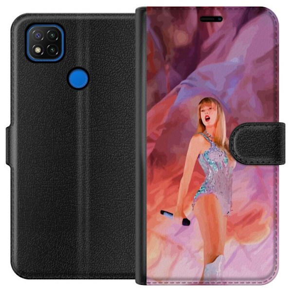 Xiaomi Redmi 9C Tegnebogsetui Taylor Swift