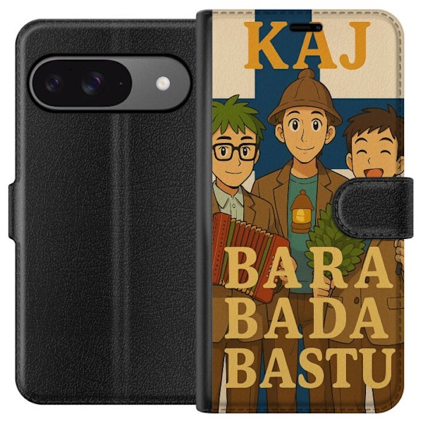 Google Pixel 9 Lompakkokotelo Vain ota sauna KAJ