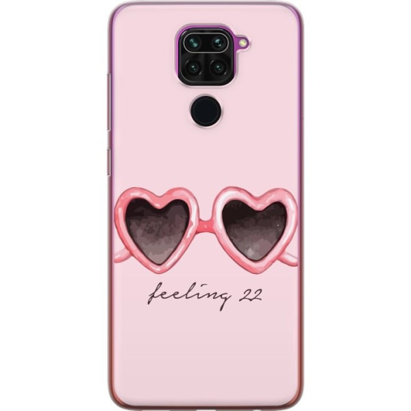 Xiaomi Redmi Note 9 Gennemsigtig cover Taylor Swift - Feeling