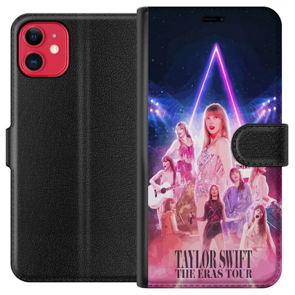 Apple iPhone 11 Lommeboketui Taylor Swift Galaxy Neon