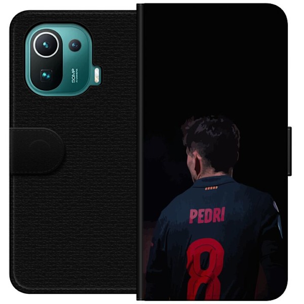 Xiaomi Mi 11 Pro Lommeboketui Pedri FC Barcelona Fotball Spans