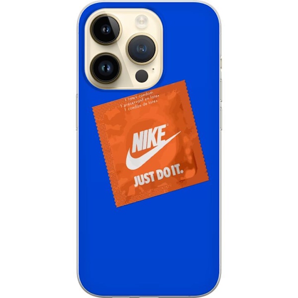 Apple iPhone 14 Pro Läpinäkyvä kuori Nike