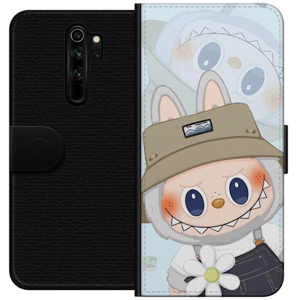 Xiaomi Redmi Note 8 Pro  Plånboksfodral Labubu med hatt – P
