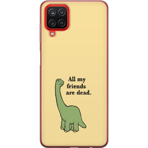 Samsung Galaxy A12 Cover / Mobilcover - Dinosaurer