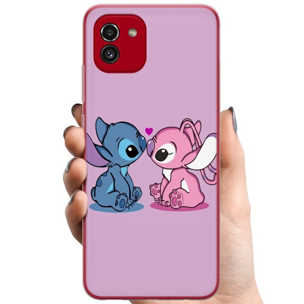 Samsung Galaxy A03 TPU Matkapuhelimen kuori Lilo ja Stitch