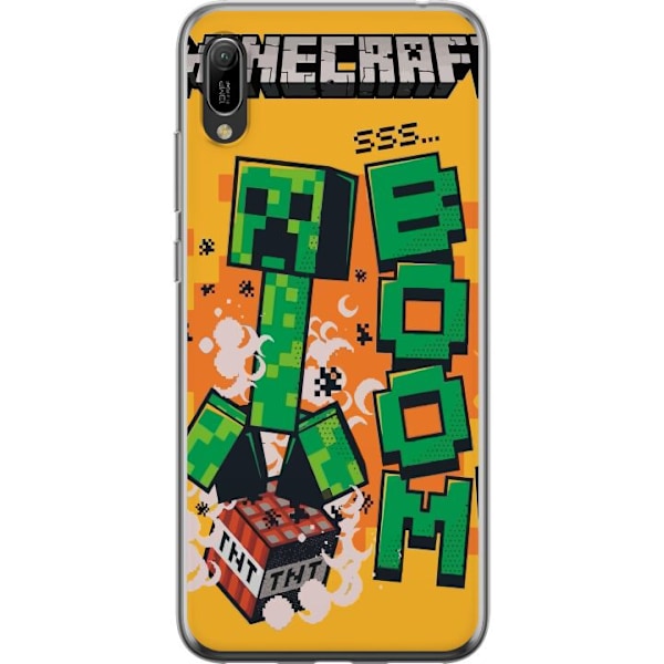 Huawei Y6 Pro (2019) Gennemsigtig cover Minecraft Boom