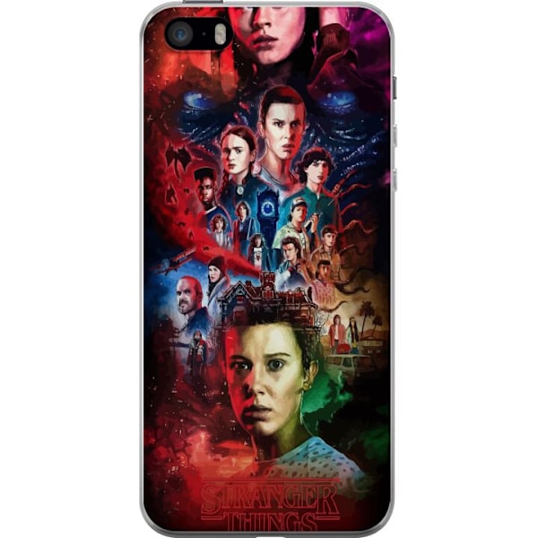 Apple iPhone SE (2016) Läpinäkyvä kuori Stranger Things