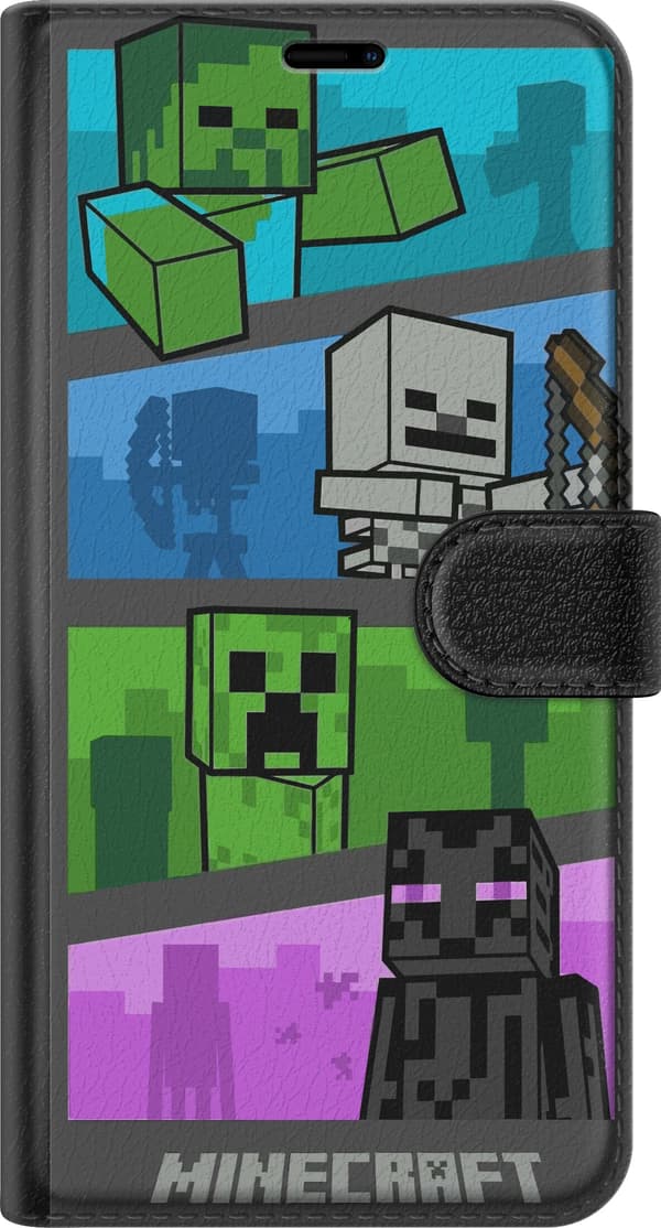 Kompatibelt Plånboksfodral till Samsung Galaxy S20 FE Minecraft