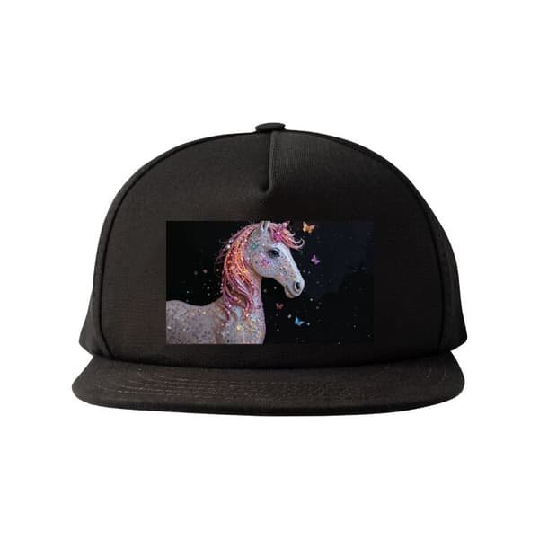 Snapback-lippalakki musta one size