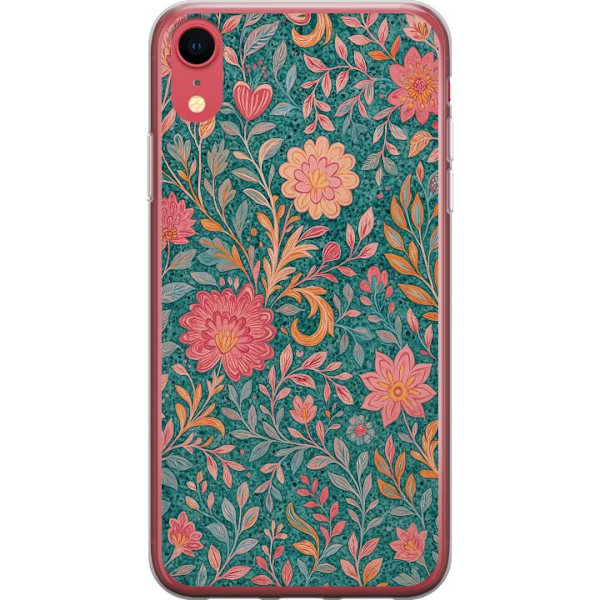 Apple iPhone XR Gennemsigtig cover Floral Dream
