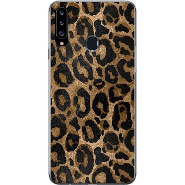 Kompatibelt Mobildeksel til Samsung Galaxy A20s Leopard Luxe