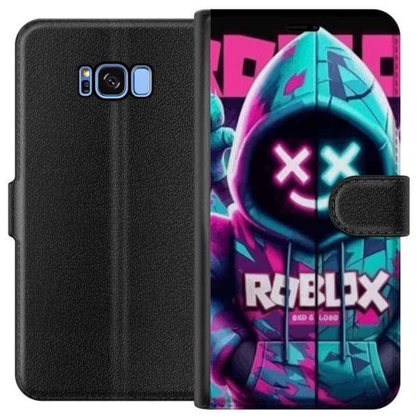 Kompatibel Tegnebogsetui til Samsung Galaxy S8 Roblox