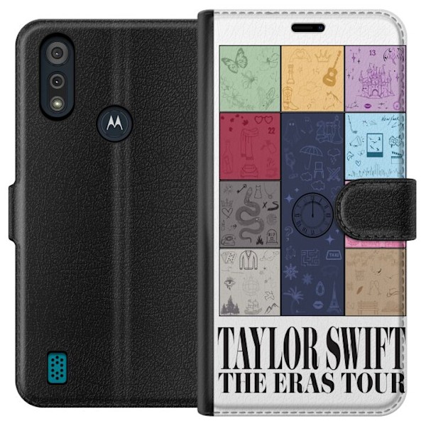 Motorola Moto E6i Lommeboketui Taylor Swift Farger