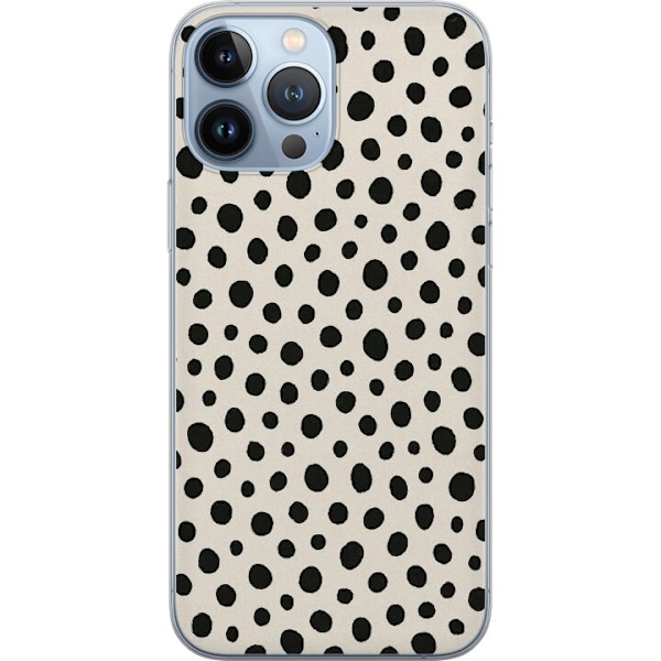 Apple iPhone 13 Pro Max Läpinäkyvä kuori Dot Dance