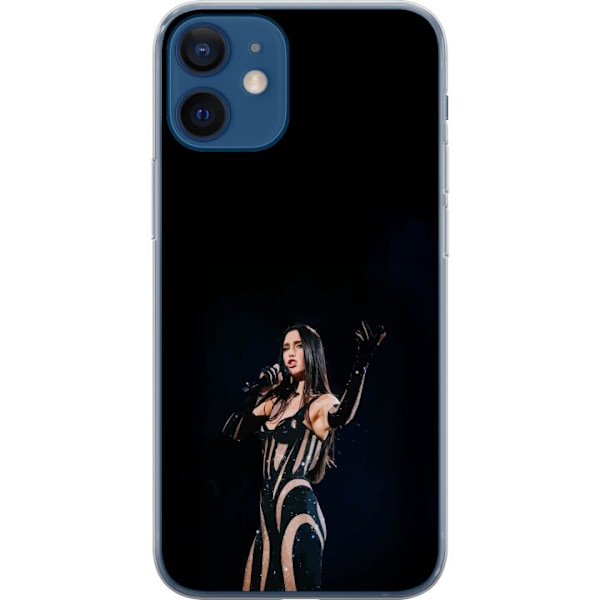 Apple iPhone 12 mini Läpinäkyvä kuori Dua Lipa – Pop Star Aesthetic