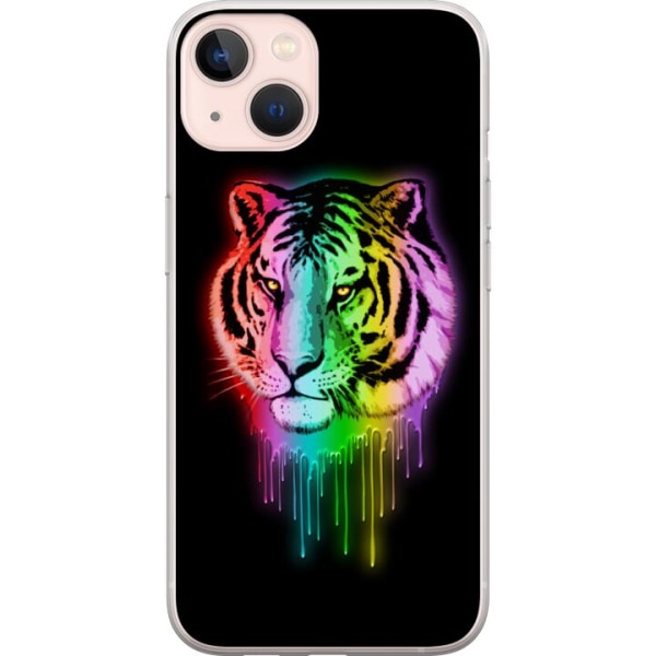 Apple iPhone 13 mini Gjennomsiktig deksel Tiger