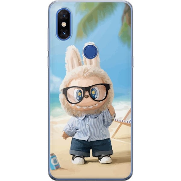 Xiaomi Mi Mix 3 Genomskinligt Skal Labubu Dark Dreams – Mörk mystisk design